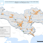 Secteurs d'intervention - 2021/2022 - Travaux d'entretien des cours d'eau